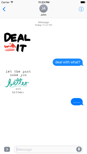 QUOTEs II Stickers for iMessage(圖3)-速報App