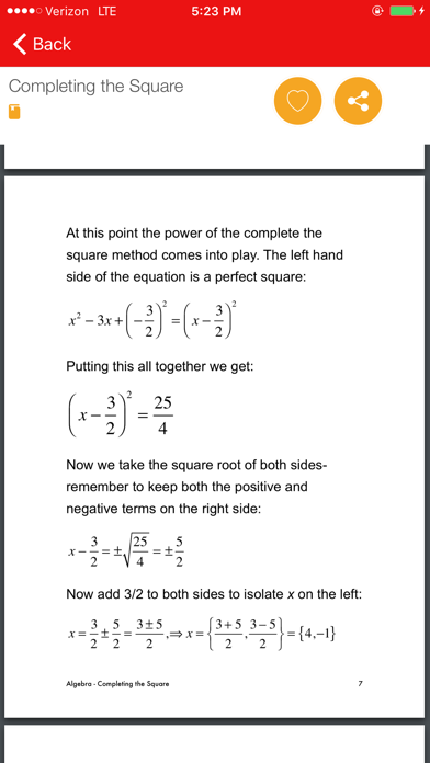 How to cancel & delete Algebra - Learn math by Example with Problems and Solutions in Self-Teaching Algebra Study Guide from iphone & ipad 1