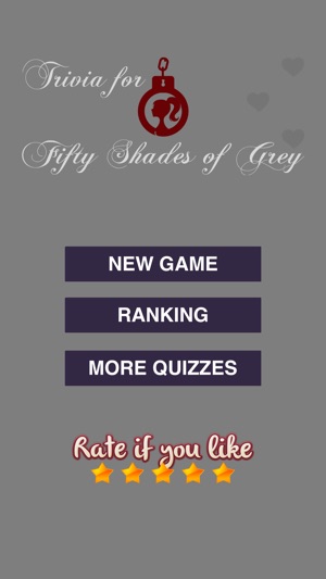 Trivia for 50 Shades of Grey - Book/Film Free Quiz(圖1)-速報App