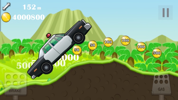 Rally car hill climb 4x4 off road rush racing