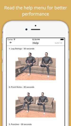 Home Movie Workout Challenge Free - No equipment(圖5)-速報App