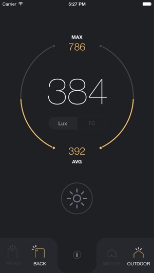 Light Meter - lux and foot candle measur