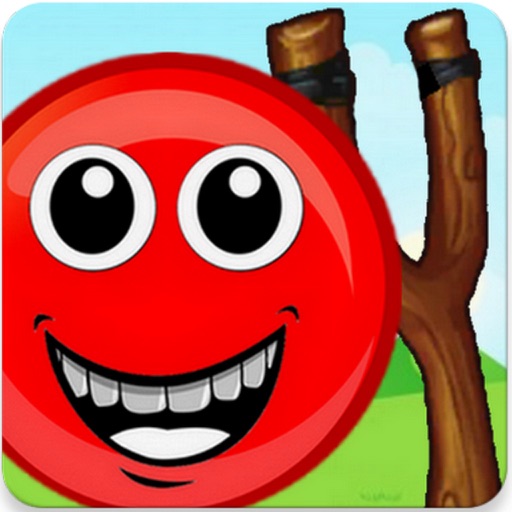 Red Ball Knock Down Icon