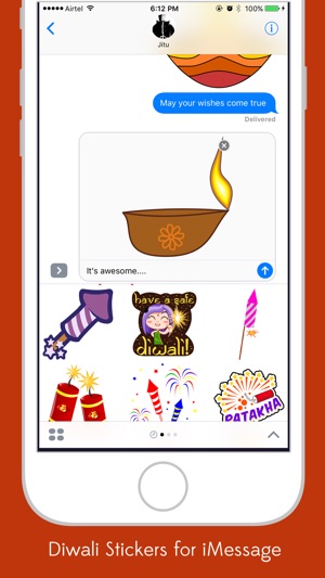 Happy Diwali Stickers For iMessage(圖5)-速報App