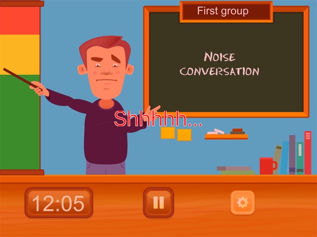 Hushapp - Control de ruido en aula para profesores(圖4)-速報App
