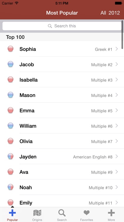 60,000 Baby Names Pro
