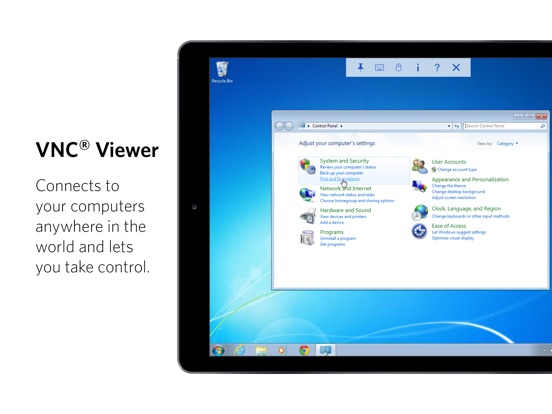 vnc viewer for window 7