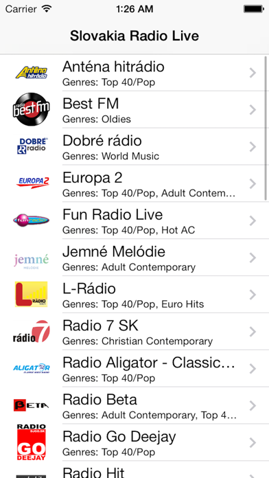 How to cancel & delete Slovakia Radio Live Player (Slovak / Slovensko) from iphone & ipad 1