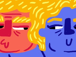 Whether you're with her or with him or just plain MEH about the whole election, this sticker set with help you work out all those feelings