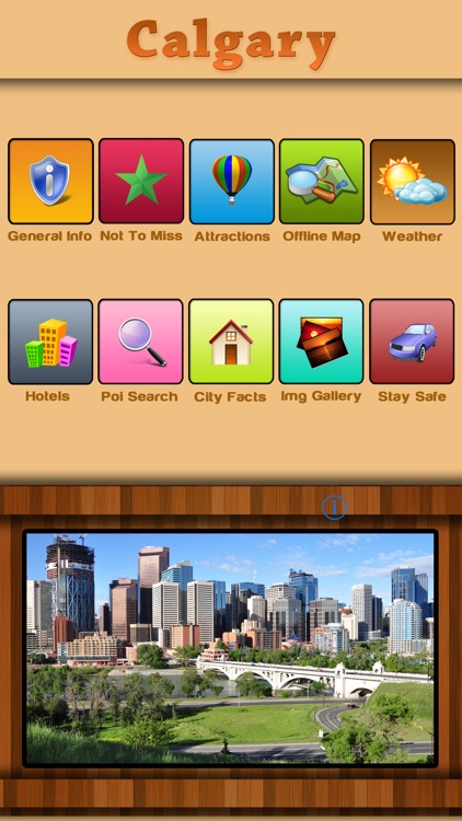 Calgary Offline Map Travel Explorer