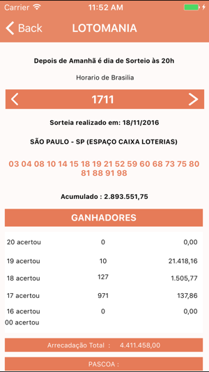 Resultados da Loteria(圖4)-速報App