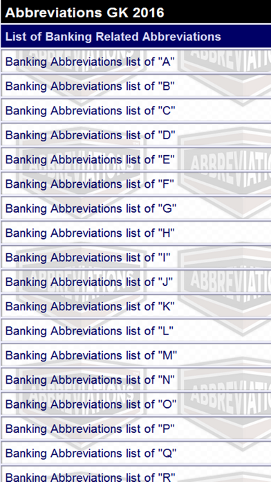 How to cancel & delete Abbreviation GK 2016 from iphone & ipad 1