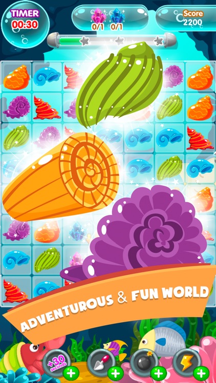 Charm Fish Gummy - Help Beanny to Crush Mania!