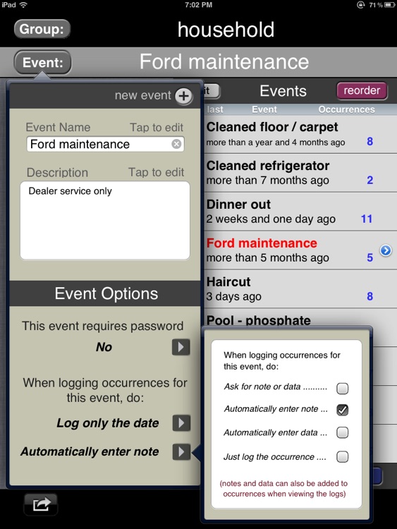 Event Logger HD