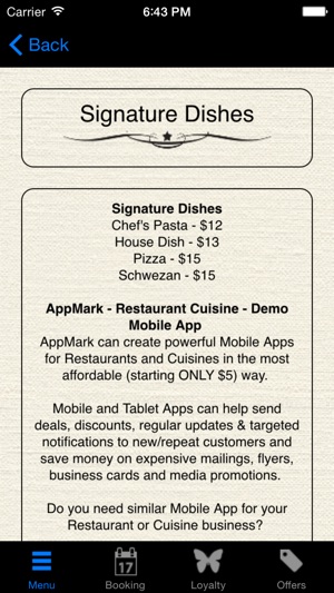 AppMark - Restaurant Cuisine(圖2)-速報App