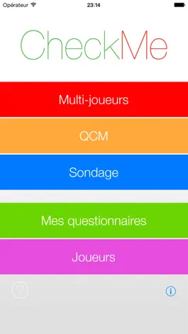 Game screenshot CheckMe : Créateur de Quizz et Sondages mod apk