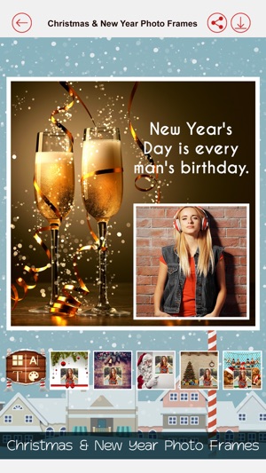 Happy New Year & Christmas Photo Frames(圖2)-速報App