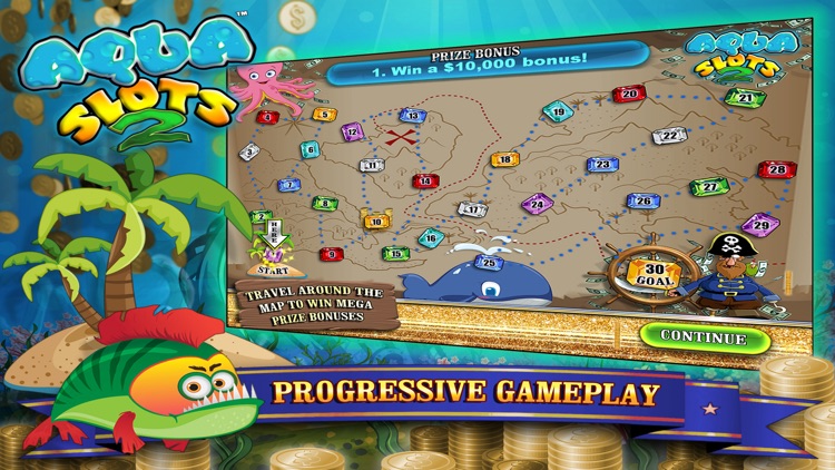Aqua Slots 2 Treasure Island screenshot-4