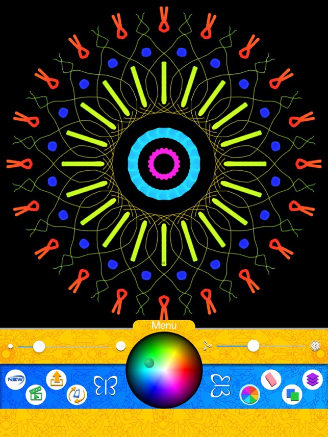 KaleidoDraw — a kaleidoscope drawing pad(圖3)-速報App