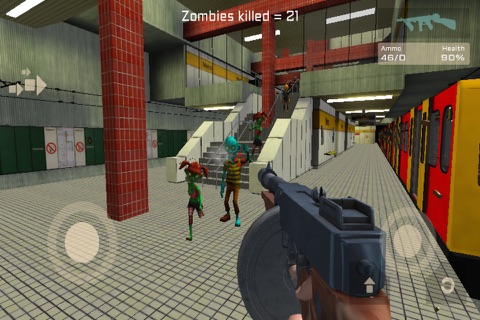 Metro Zombies screenshot 2