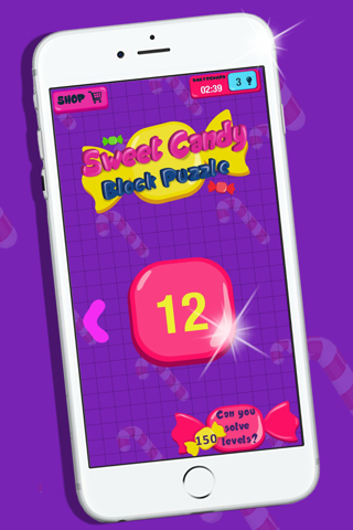 Fit Sweet Candy Block.s Into Grid Puzzle Solve.r screenshot 3