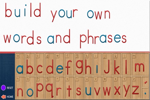 Montessori Movable Alphabet screenshot 4