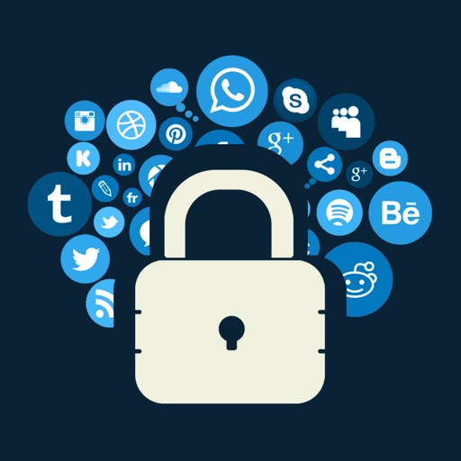 قفل الامان - حماية شبكات التواصل الاجتماعي iOS App