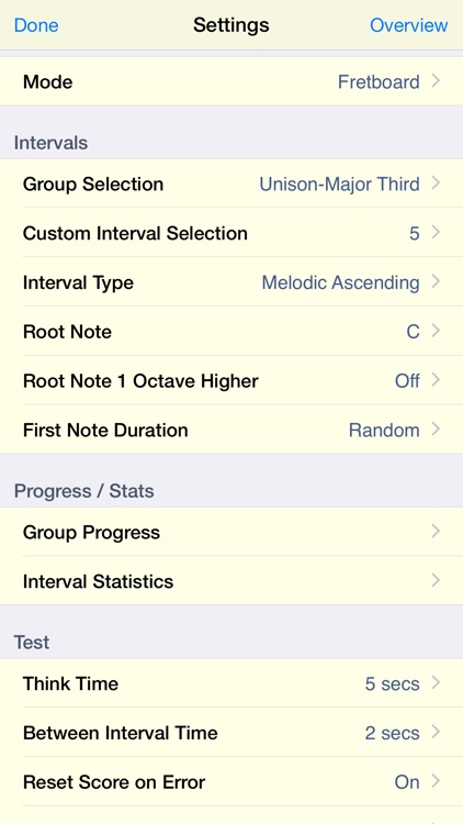 Guitar Interval Ear Trainer screenshot-3