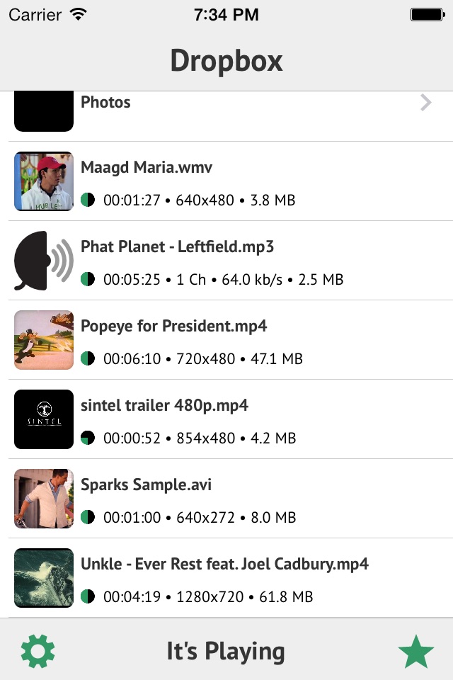 It's Playing for Dropbox screenshot 2