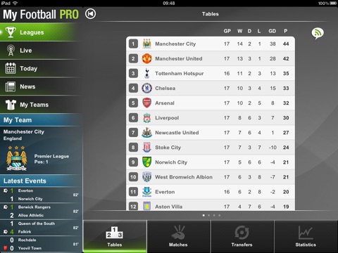 My Football Pro HD screenshot 3