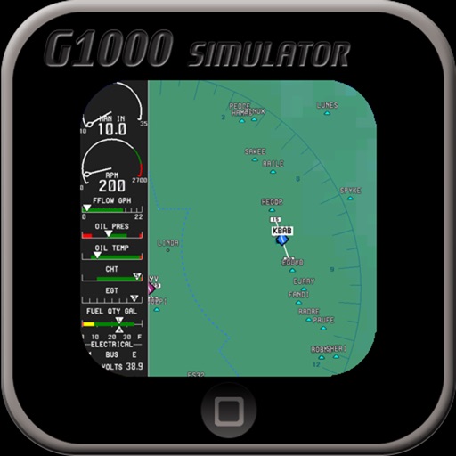 Simionic Simulator for Garmin G1000 (MFD) iOS App