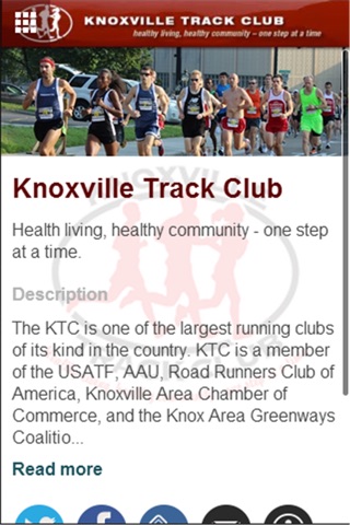 Knoxville Track Club screenshot 2