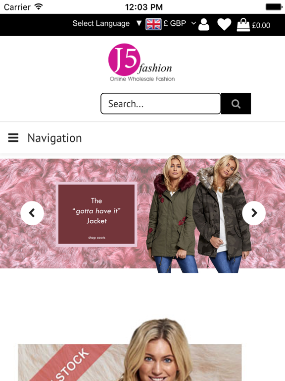 Screenshot #4 pour j5fashion