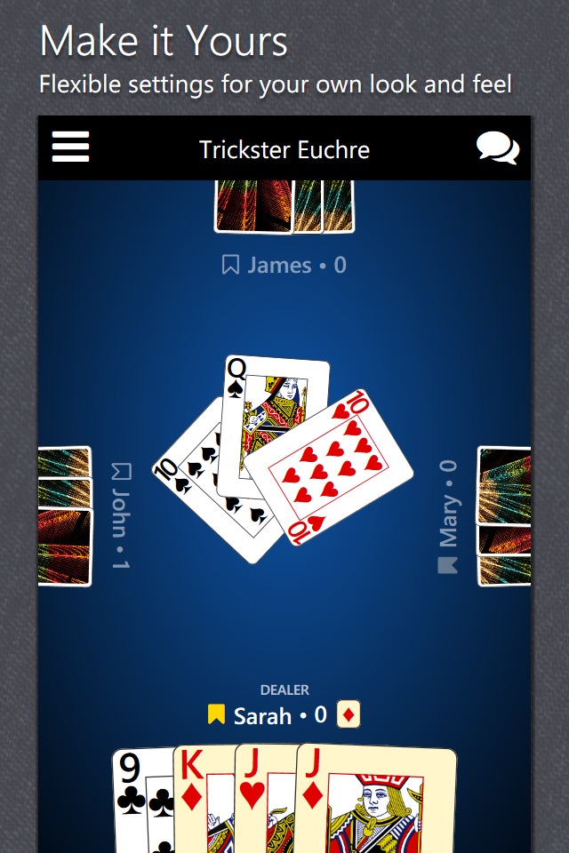 Trickster Euchre screenshot 2