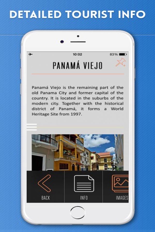Panamá City Travel Guide with Offline Street Map - náhled