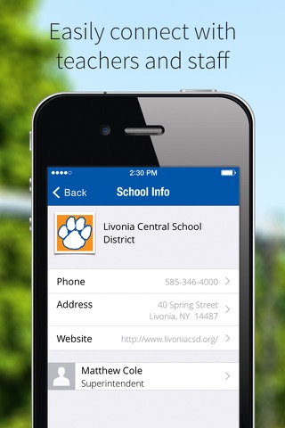 Livonia Central School screenshot 2