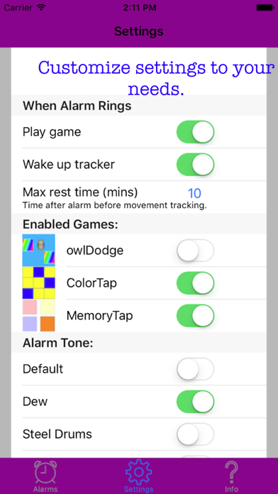 How to cancel & delete Alarm Clock - WakeUp from iphone & ipad 2