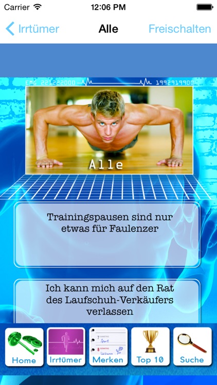 Fitness-Irrtümer - Abnehmen + Muskeln aufbauen