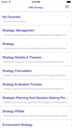 MBA Strategy Pro(圖5)-速報App