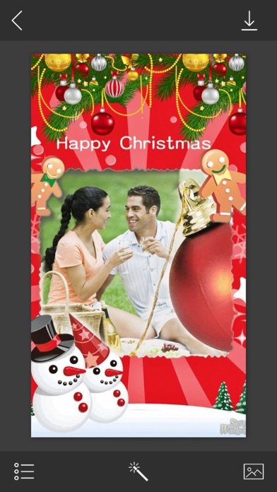 How to cancel & delete Santa claus HD Photo Frame - Frame Shop from iphone & ipad 3