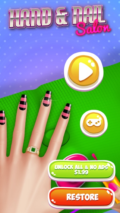 Hand and Nail Salon - Design to Stylish for Kids screenshot-4