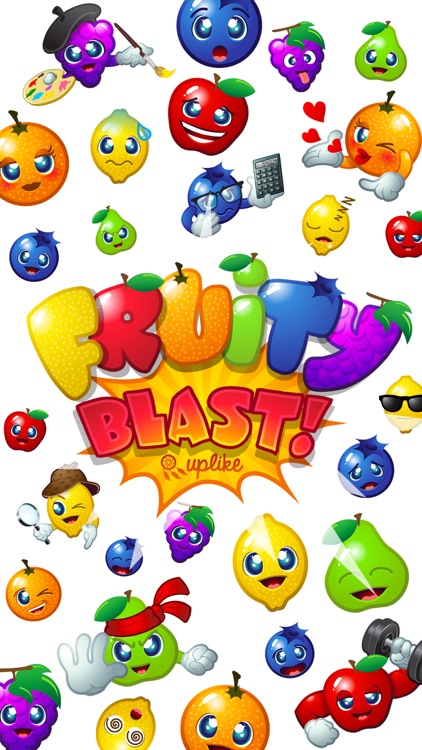 Fruity Blast Stickers : Funny Fruits