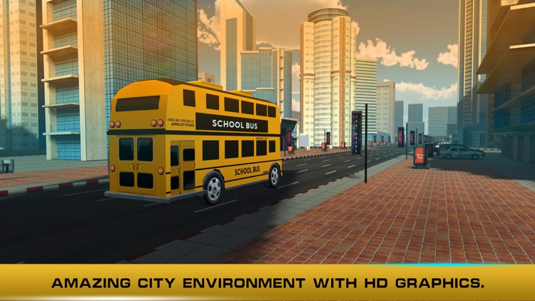 Flying School Bus Simulator – A Futuristic Game