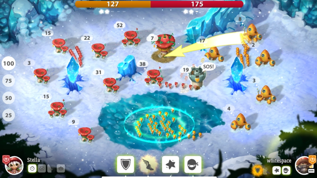 ‎Mushroom Wars 2: RTS Strategy Screenshot