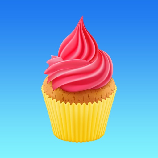 Cupcake Stickers for iMessage icon