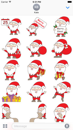 Jolly Ol Santa Stickers(圖2)-速報App