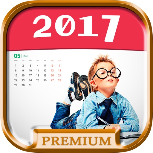 New Year 2017 Personalized Photo Calendar - Pro icon