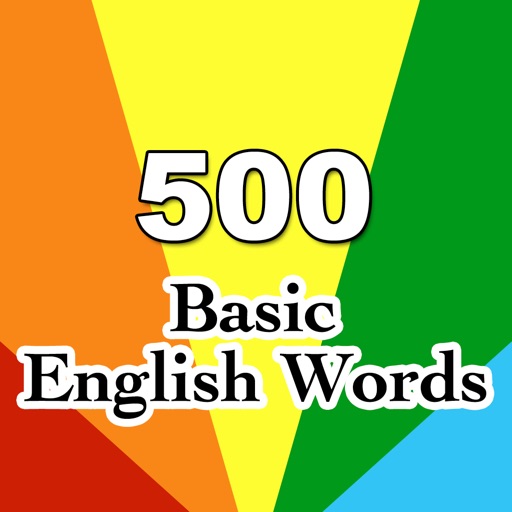 500 Basic English Words icon