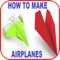 Learn how to make paper airplanes