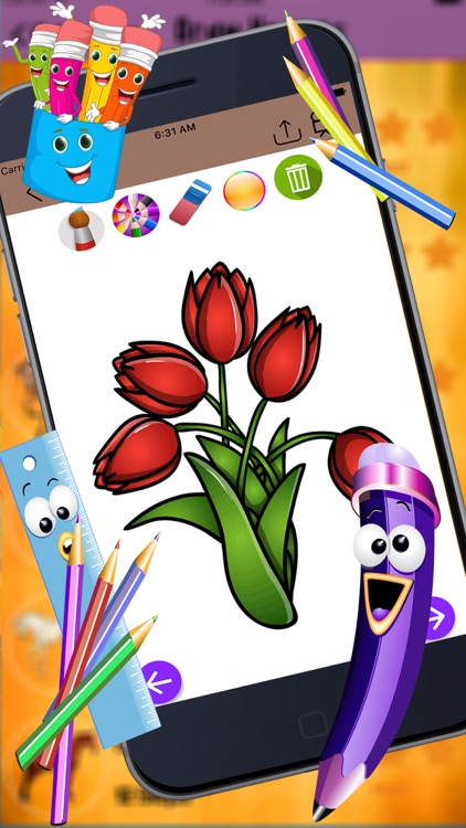 Learn to Draw Flowers screenshot-4